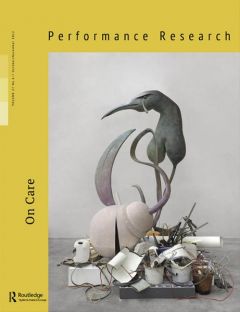 Front cover of Performance Research: Volume 27 Issue 7 - On Care